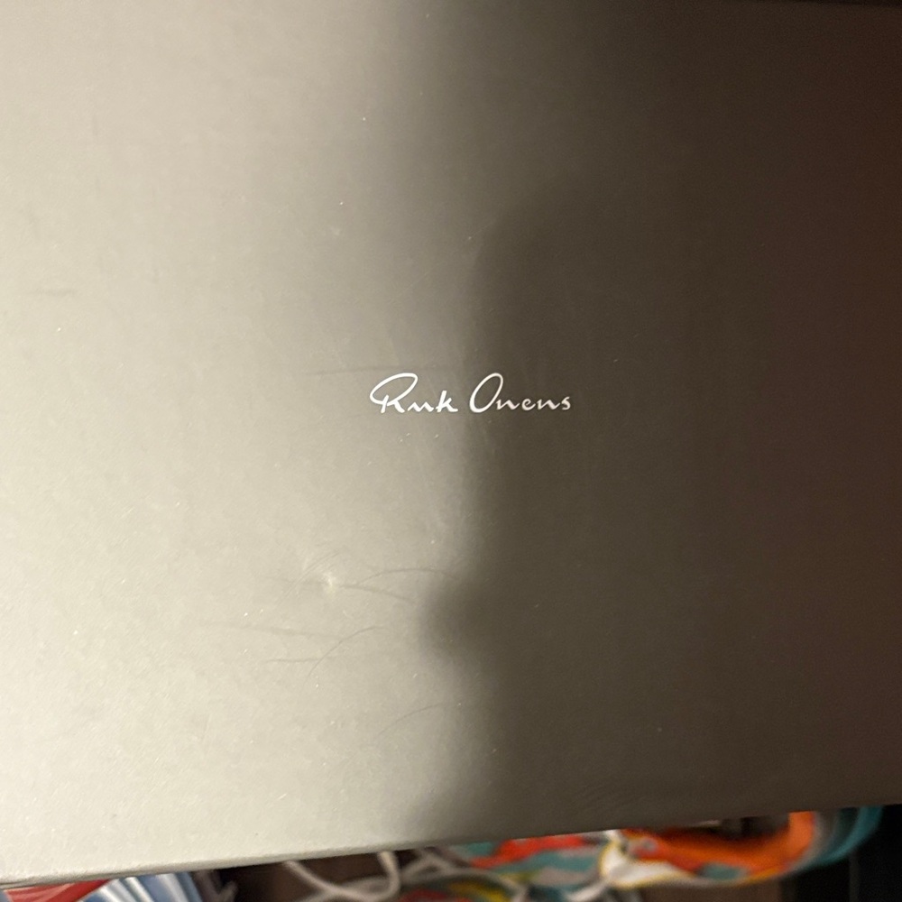 Rick Owen lowtop sneakers
